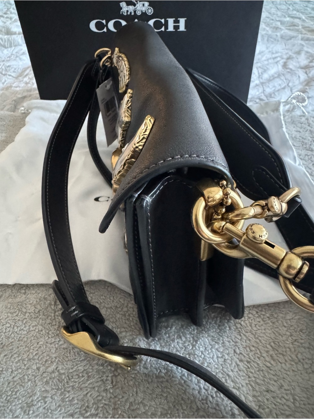 NWT Coach Tabby Shoulder Bag 26 with Pins - Picture 14 of 16